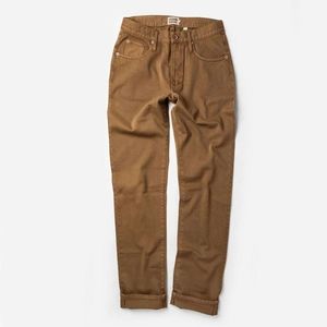 Taylor Stitch Slim All Day Pants in Rustic Oak Organic Selvage Men's 28 x 30